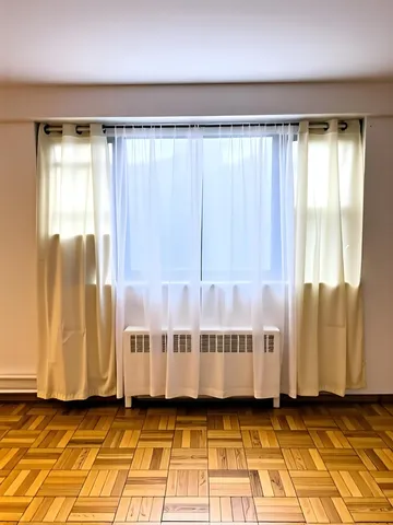 a view of a large window