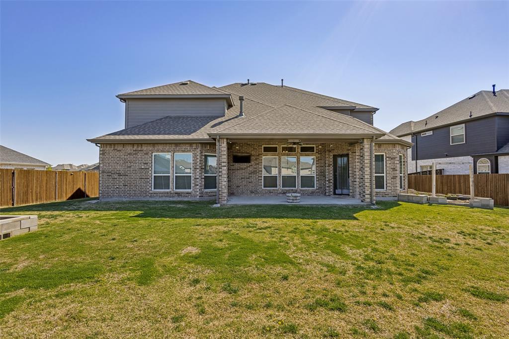 212 Wandering Way Anna, TX 75409 - Photo 34 of 36 a view of a house with pool and a yard