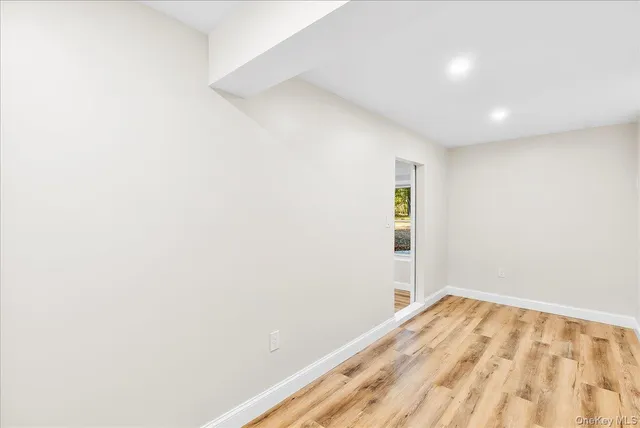 a view of an entryway of a house