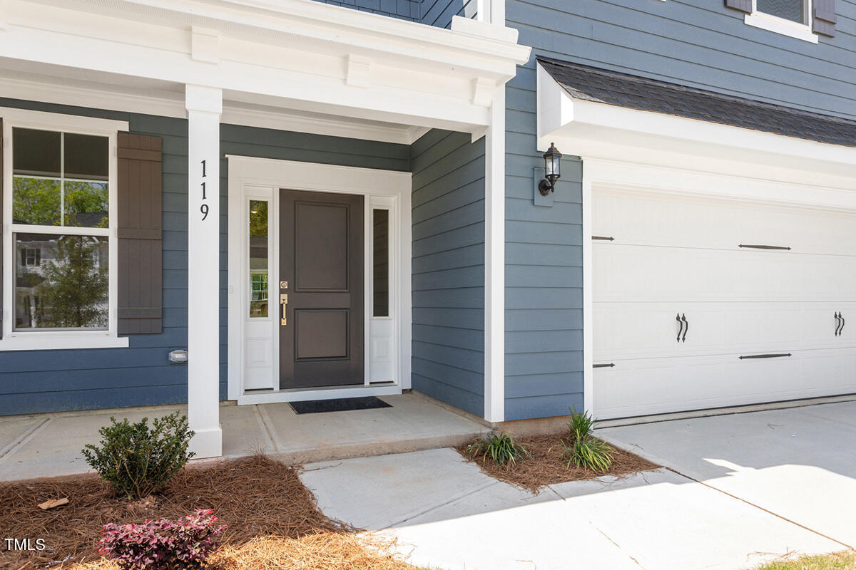 119 Augusta Pond Way, Unit 147 Raleigh, NC 27603 - Photo 3 of 37 a view of a entryway door front of house
