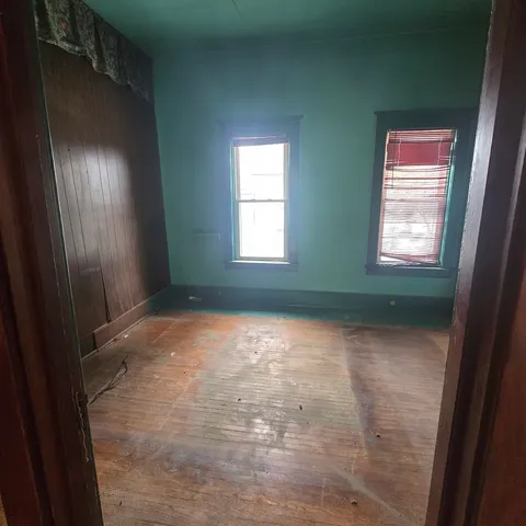 a view of staircase and hallway