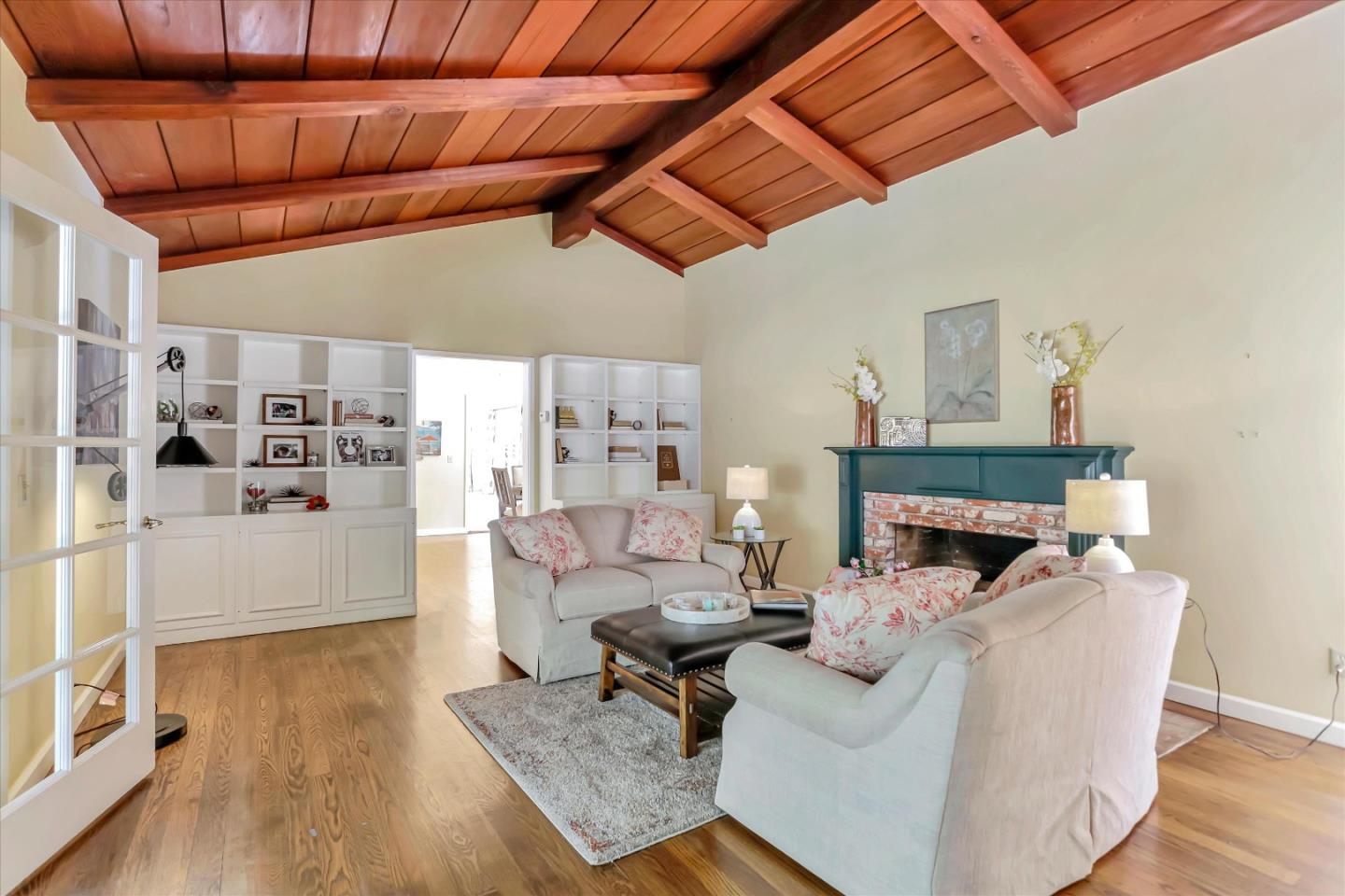 22 La Rancheria Carmel Valley, CA 93924 - Photo 8 of 44 a living room with furniture and a fireplace