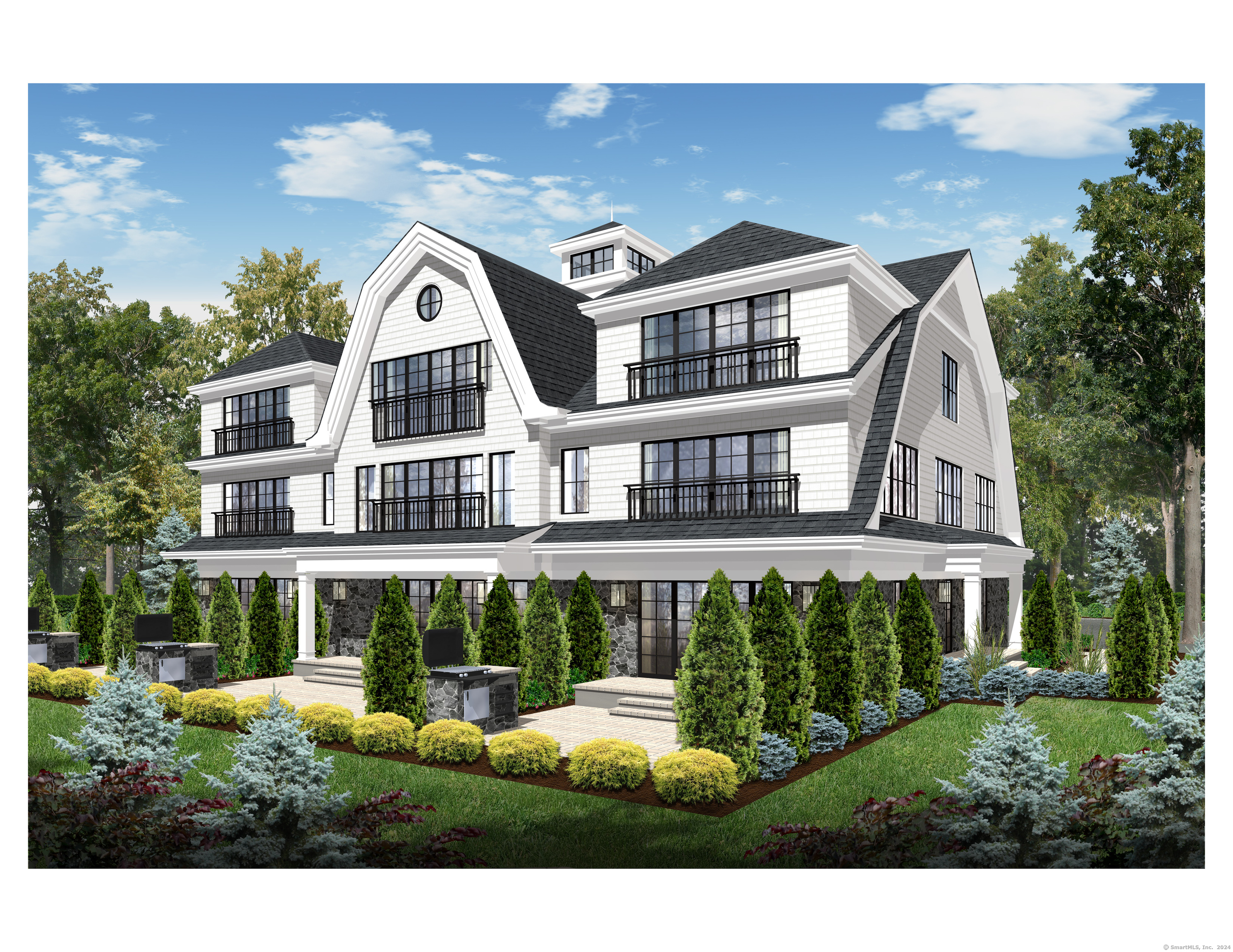 345 Reef Road, Unit B5 Fairfield, CT 06824 - Photo 1 of 1 a front view of a house with a yard