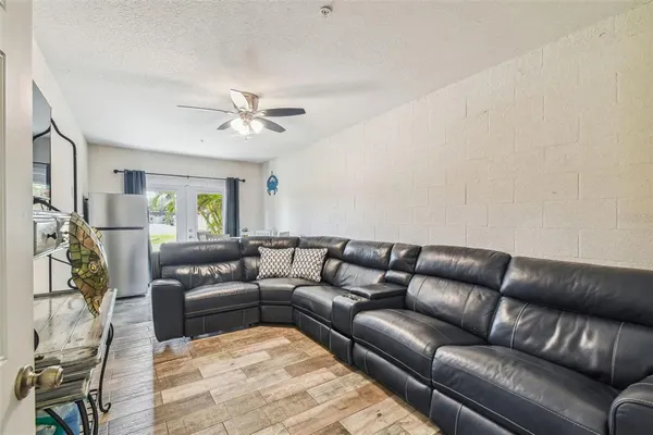 an aerial view of residential houses and lake view