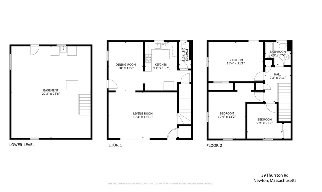 37-39 Thurston Road, Unit 1 Newton, MA 02464 - Photo 27 of 27 Gallery Image 27