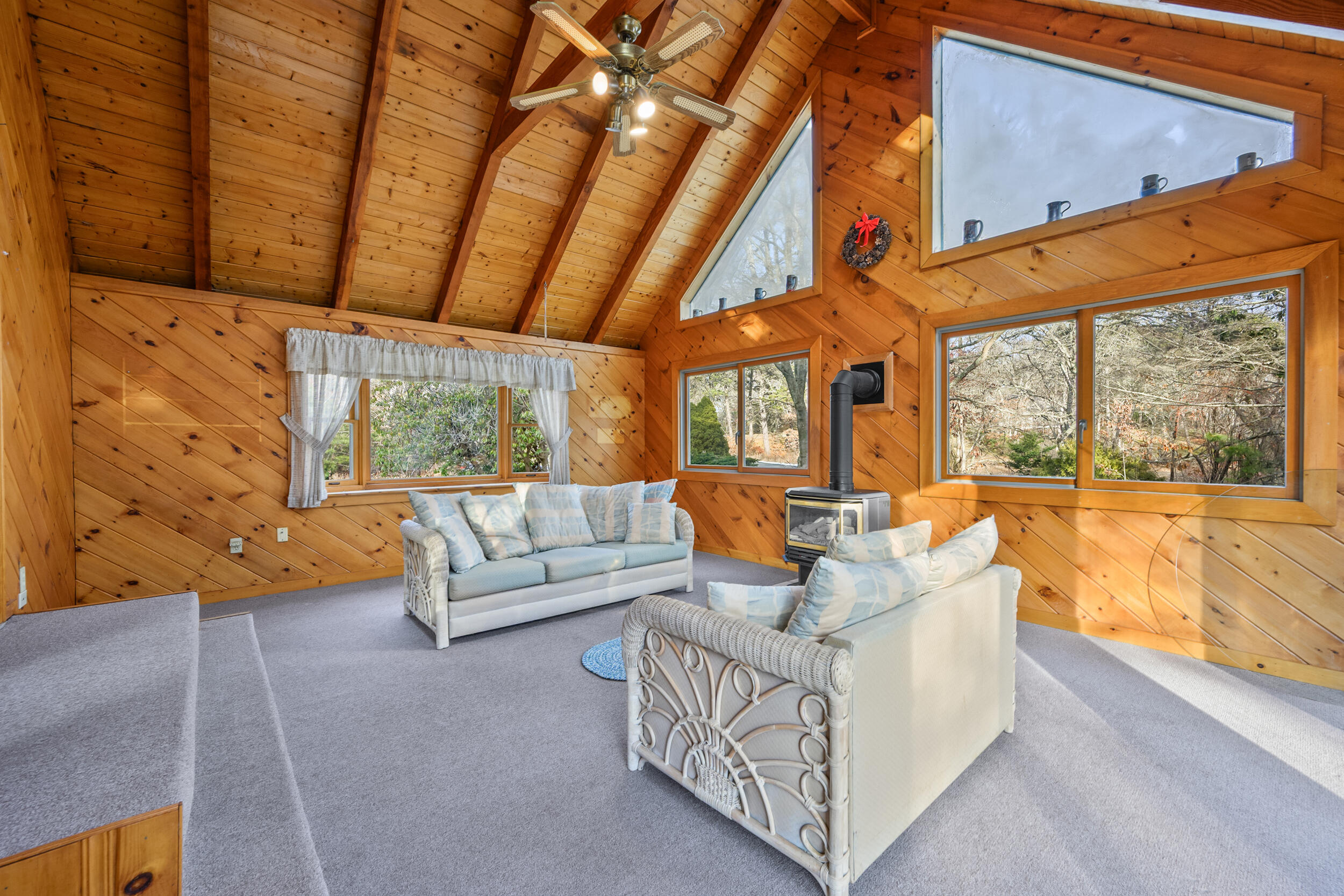 3 Nickerson Road Orleans, MA 02653 - Photo 15 of 30 a living room with furniture and a large window