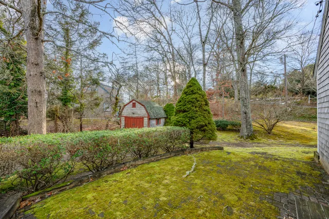 a view of outdoor space and yard