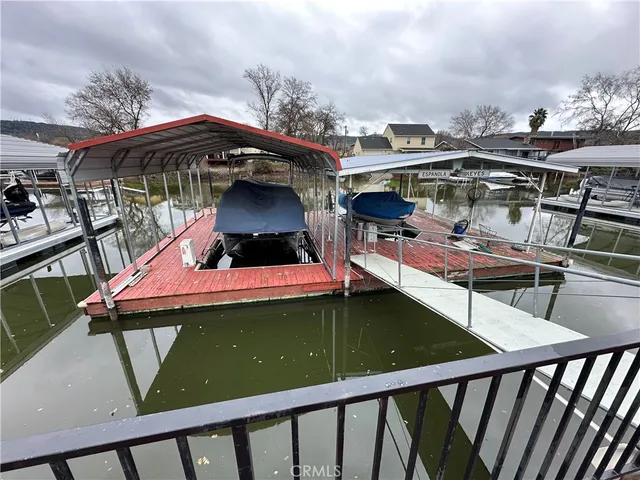 a view of a balcony with an outdoor space