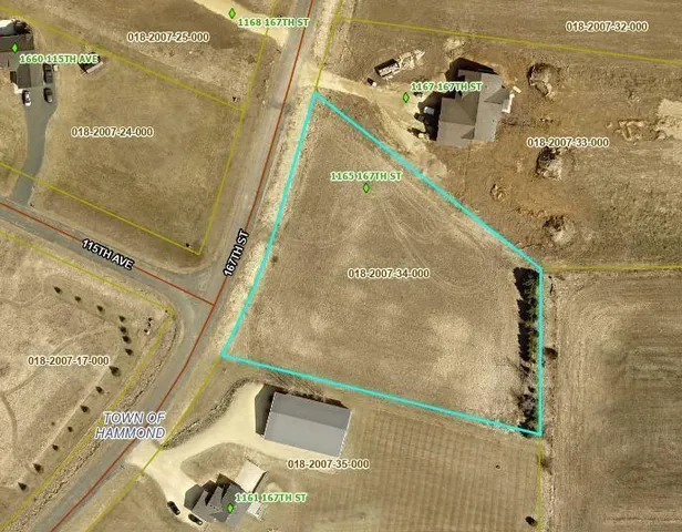 $90,000 | 1165 167th Street, Hammond, WI 54015