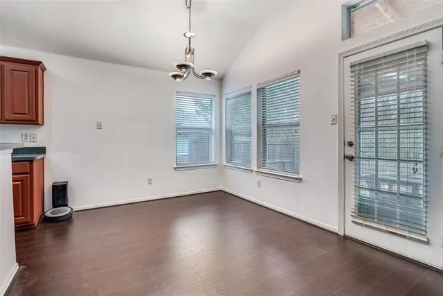 a view of livingroom with hardwood floor and window