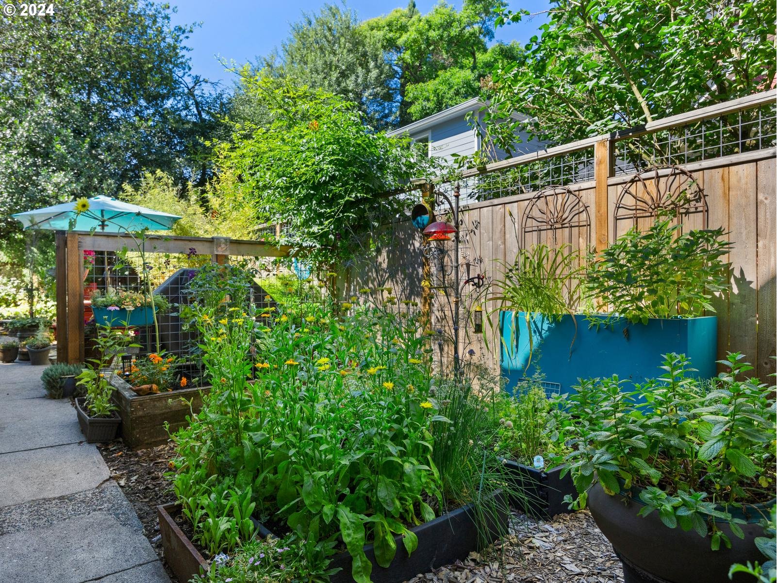 2306 Northeast Couch Street Portland, OR 97232 - Photo 41 of 48 a view of a garden with plants
