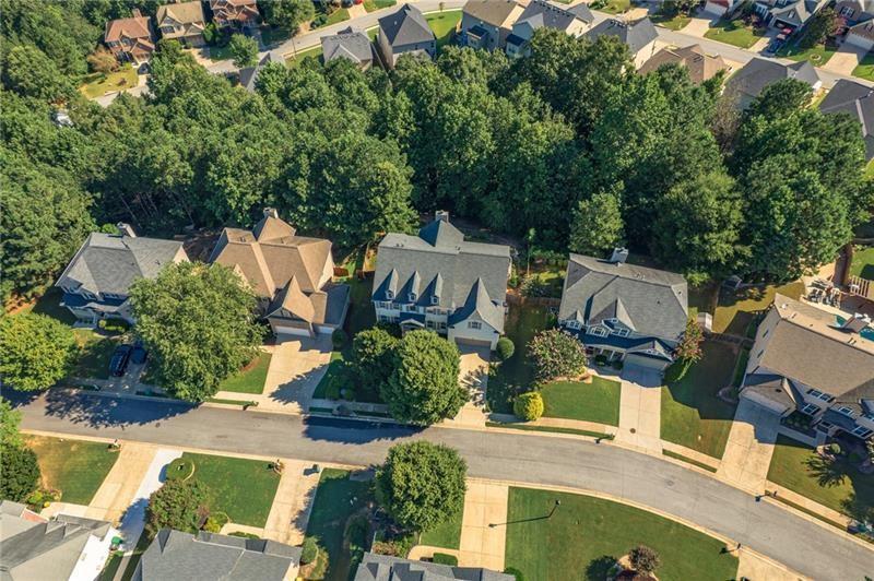206 Sawtooth Court Canton, GA 30114 - Photo 40 of 42 an aerial view of a house with outdoor space