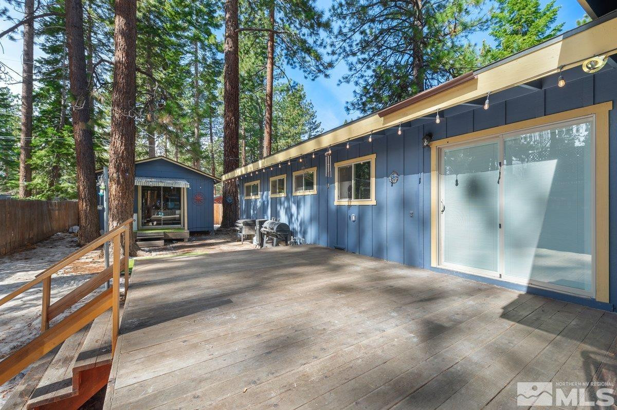 190 Meadow Drive Stateline, NV 89449 - Photo 19 of 26 a view of a house with a patio