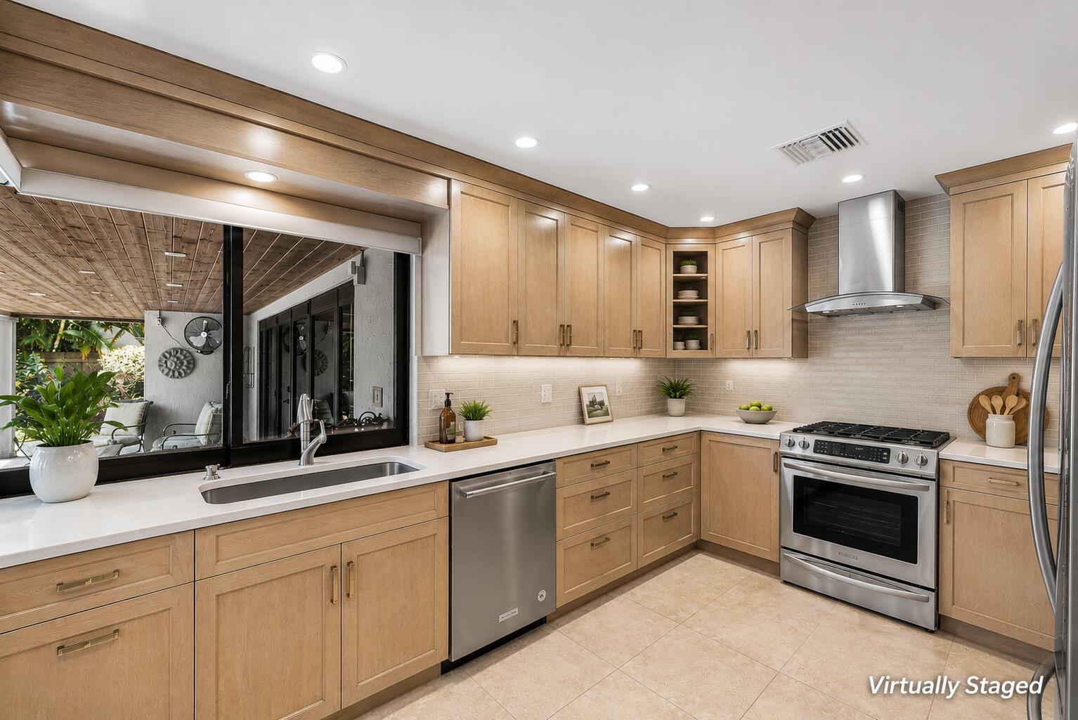 6000 Northwest 4th Avenue Boca Raton, FL 33487 - Photo 19 of 67 Virtually Staged | Kitchen