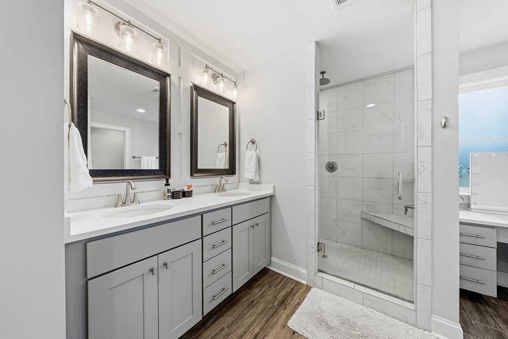41 Loblolly Lane Fortson, GA 31808 - Photo 24 of 42 Mirrors / walk in shower
