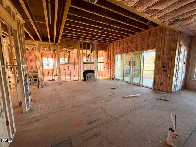 a view of large room with windows
