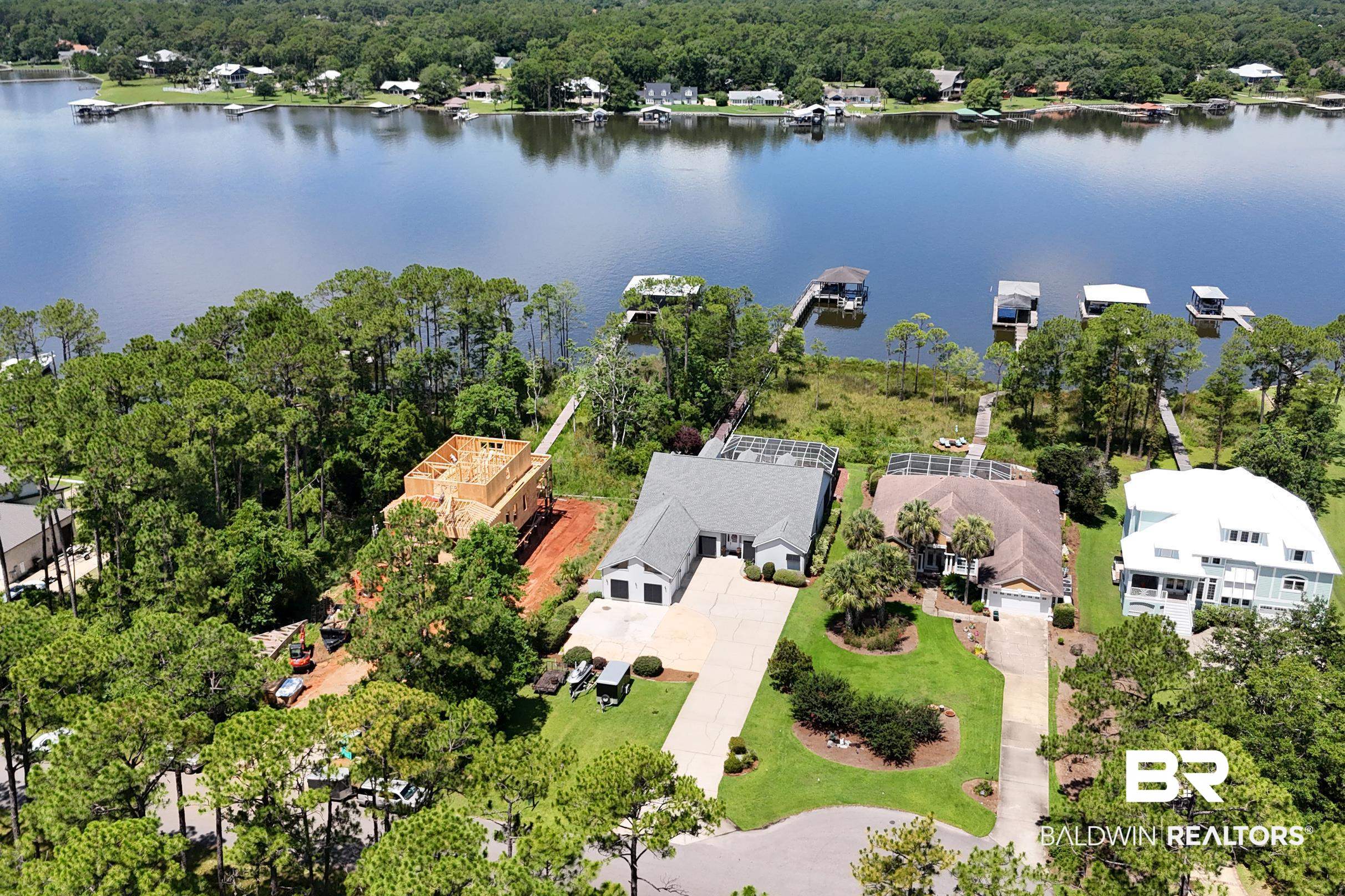 8585 Bay Harbor Road Elberta, AL 36530 - Photo 39 of 51 Bird's eye view of a nearby body of water