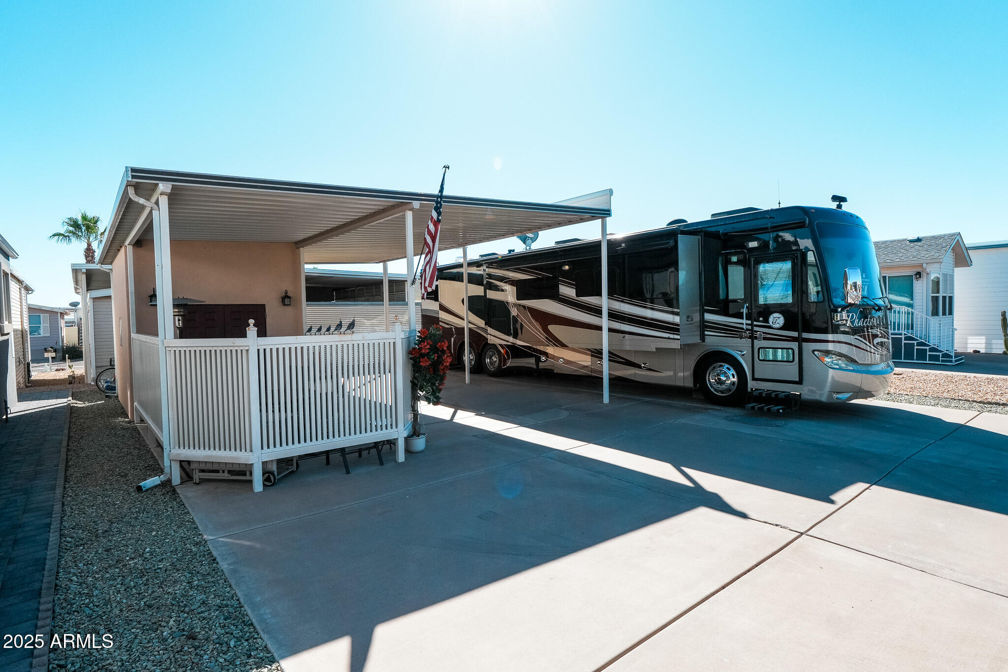 a car parked in front of a house