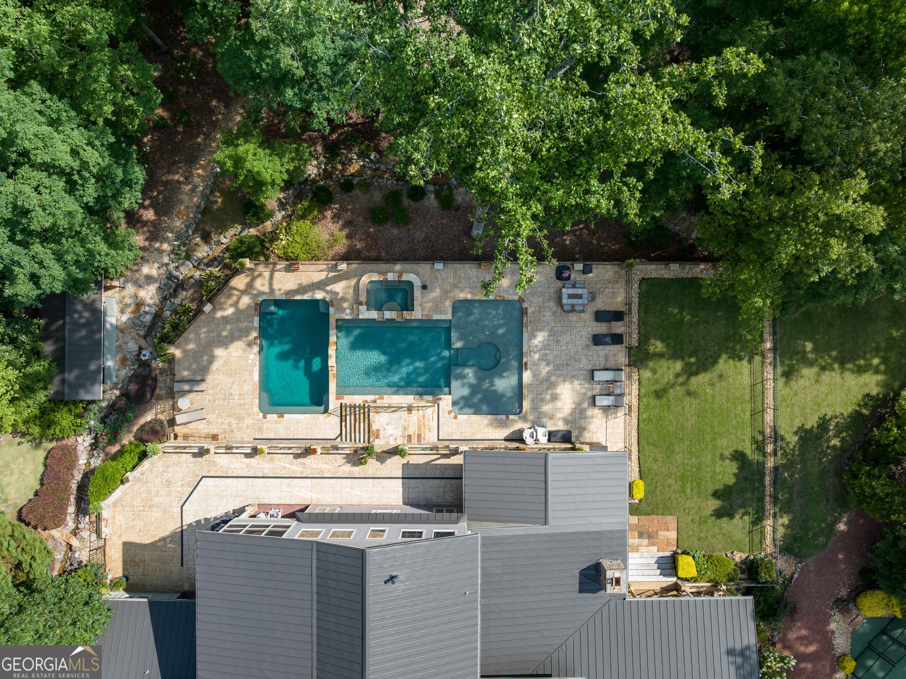 695 Boat Club Road Hamilton, GA 31811 - Photo 12 of 62 an aerial view of residential houses with outdoor space