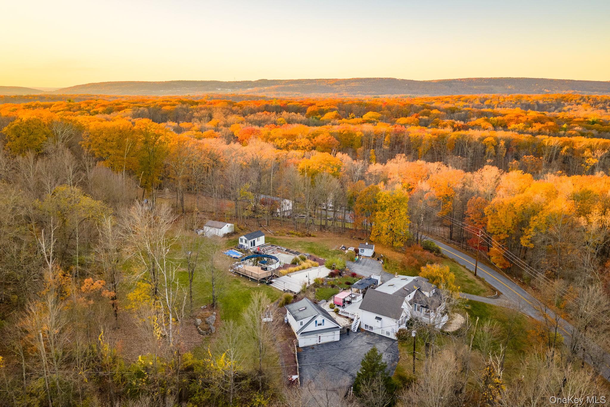 179 Reservoir Road Middletown, NY 10940 - Photo 46 of 50 Drone / aerial view of a heavily wooded area