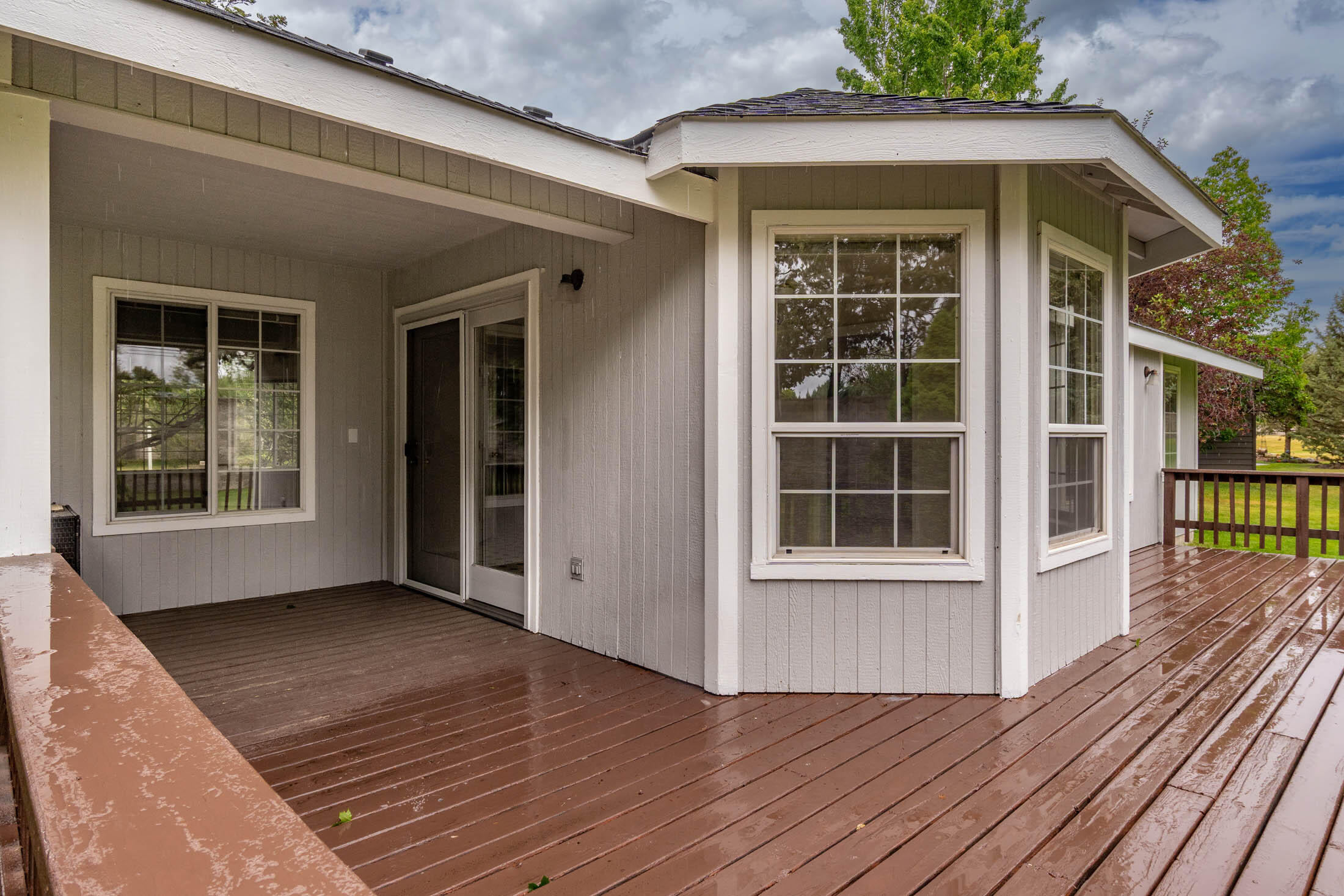 3389 Northeast Stonebrook Loop Bend, OR 97701 - Photo 22 of 27 Rear deck, access from the kitchen nook.