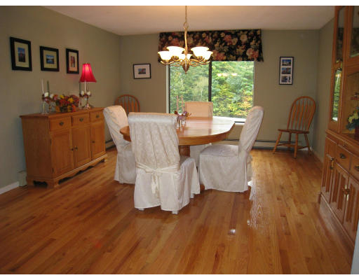 179 Harper Ridge Road Hampstead, NH 03826 - Photo 9 of 26 a dining room with furniture potted plants and wooden floor