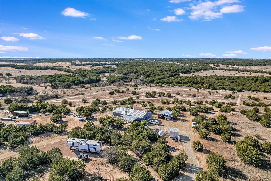 5450 County Road 202 Lampasas, TX 76550 - Photo 12 of 35 Aerial view featuring a rural view