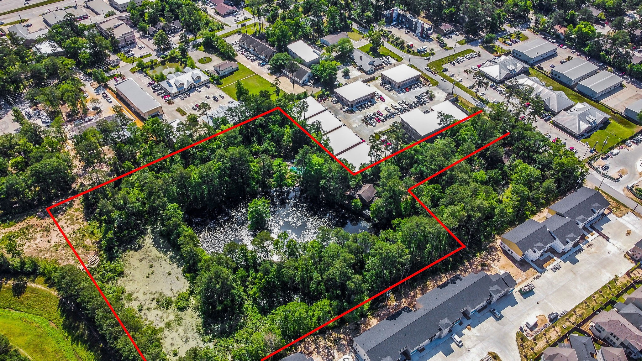 426 Nursery Road The Woodlands, TX 77380 - Photo 38 of 41 Multiple business or residential opportunities available on this 6 acres of unrestricted property in prime location within a block of I-45, with restaurants, shopping and The Woodlands Mall just minutes away.