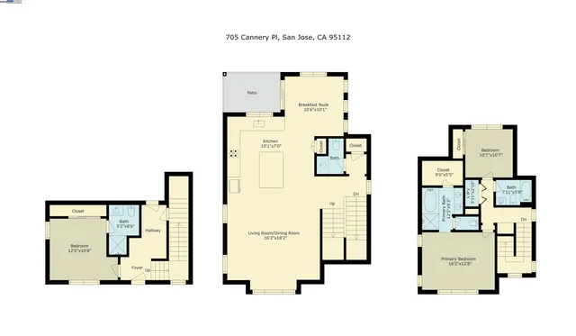 $1,248,800 | 705 Cannery Place, San Jose, CA 95112