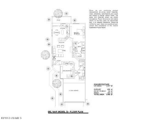 1750 East Ocotillo Road, Unit 9 Phoenix, AZ 85016 - Photo 16 of 16 1750OCOTILLOFLOORPLAN