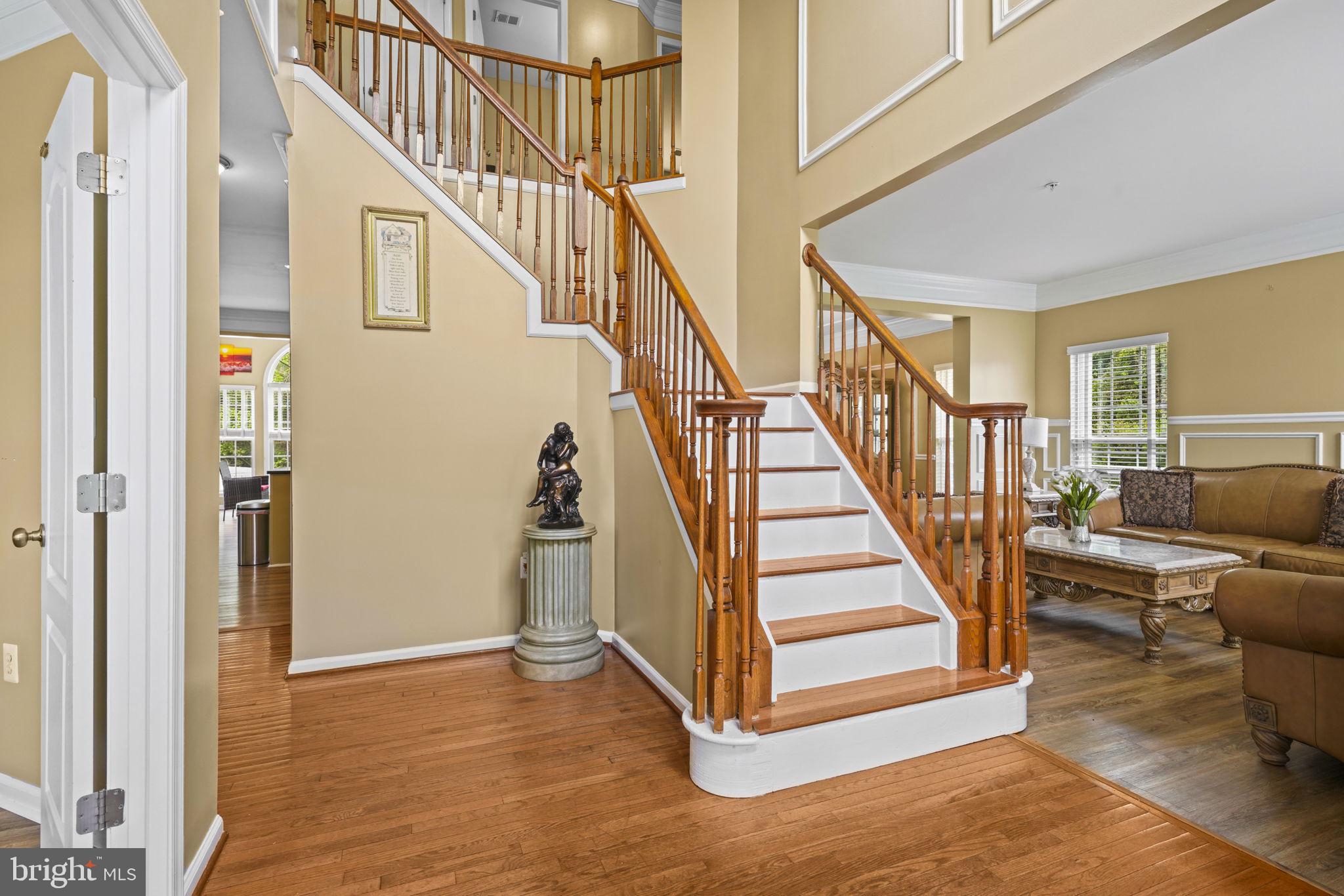 1507 St Albans Lane Accokeek, MD 20607 - Photo 7 of 36 a view of entryway and hall with wooden floor