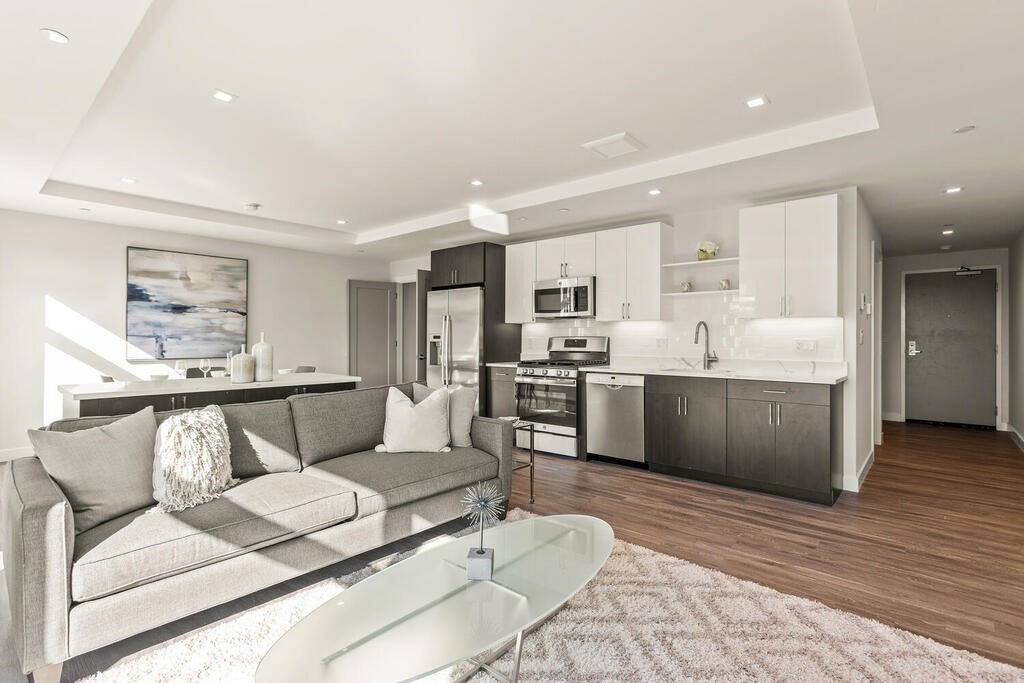 30 Collins Avenue Saugus, MA 01906 - Photo 15 of 35 a living room with furniture and kitchen view