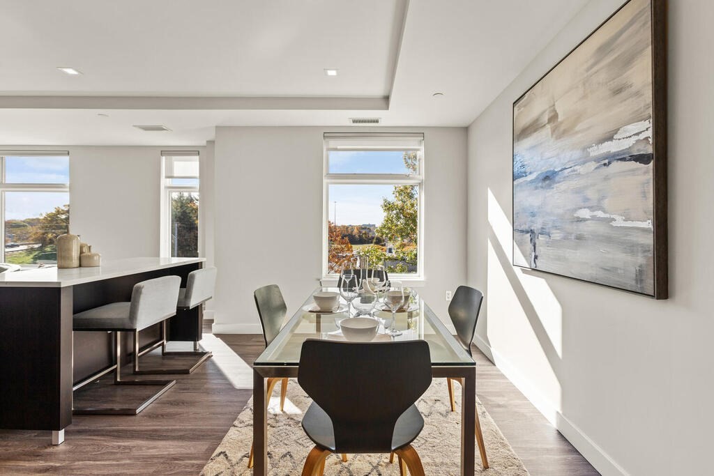 30 Collins Avenue Saugus, MA 01906 - Photo 17 of 35 a view of a dining room with furniture window and wooden floor