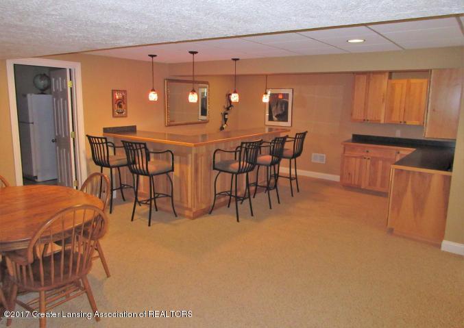 3320 Hidden Ridge Drive Dewitt, MI 48820 - Photo 28 of 38 Bar in finished Rec Room