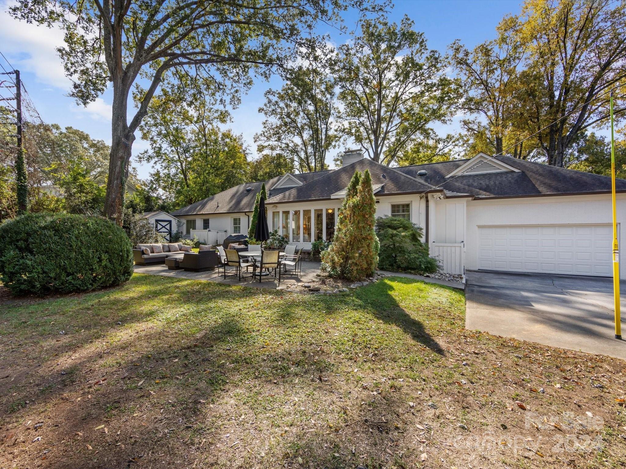 4233 Columbine Circle Charlotte, NC 28211 - Photo 41 of 47 a view of a house with pool and sitting area