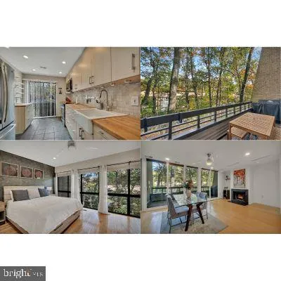 a view of a living room and kitchen