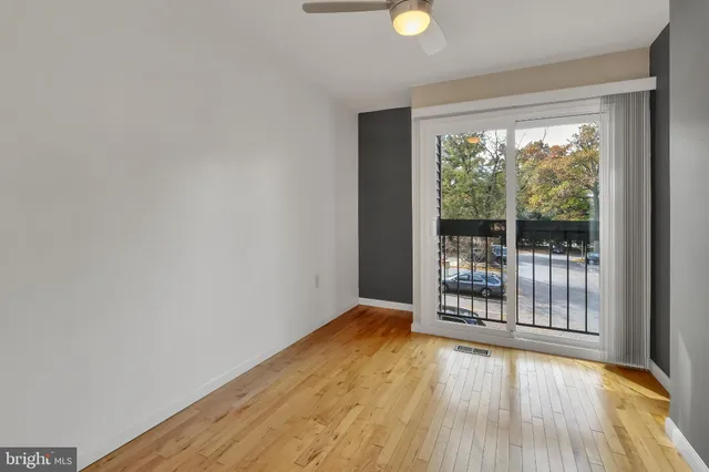 a view of wooden floor in a room