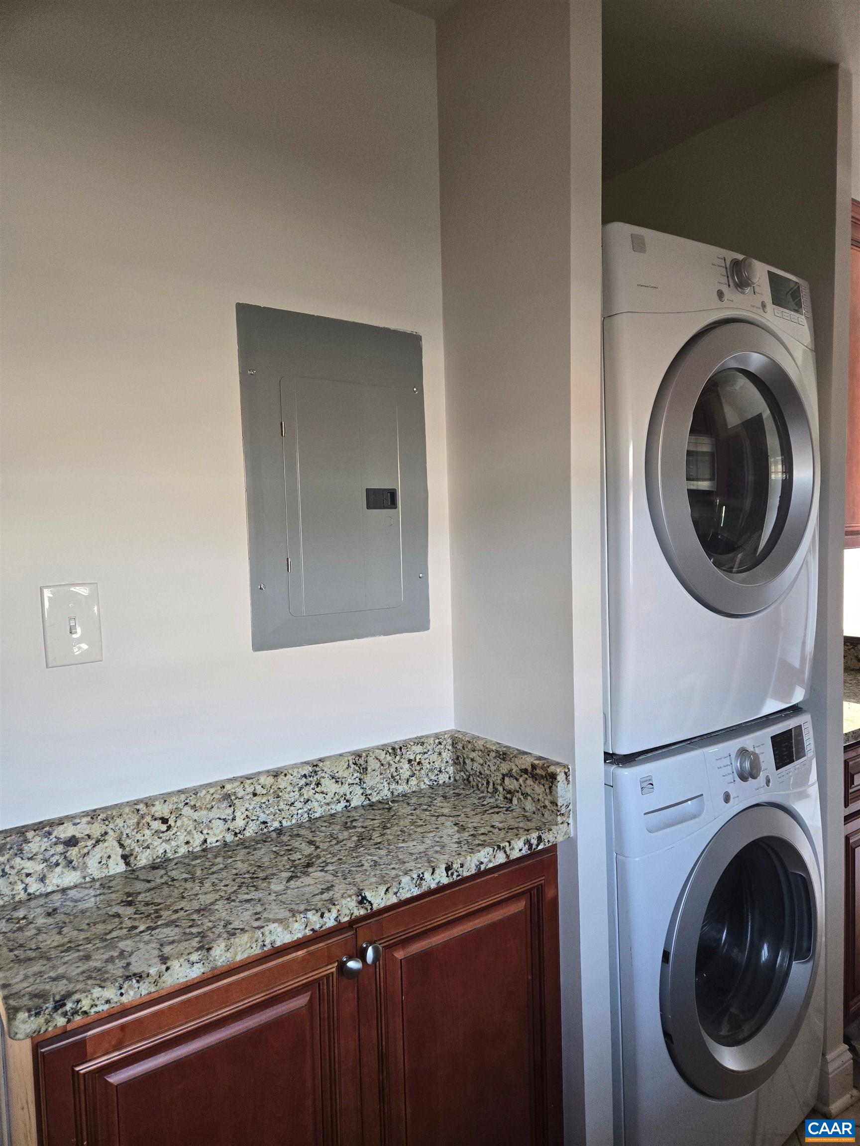 1750 Rosser Avenue, Unit 141A BRANDON LADD CIR Waynesboro, VA 22980 - Photo 1 of 6 a utility room with dryer and washer