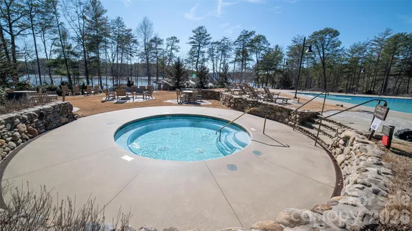 a view of swimming pool and outdoor space