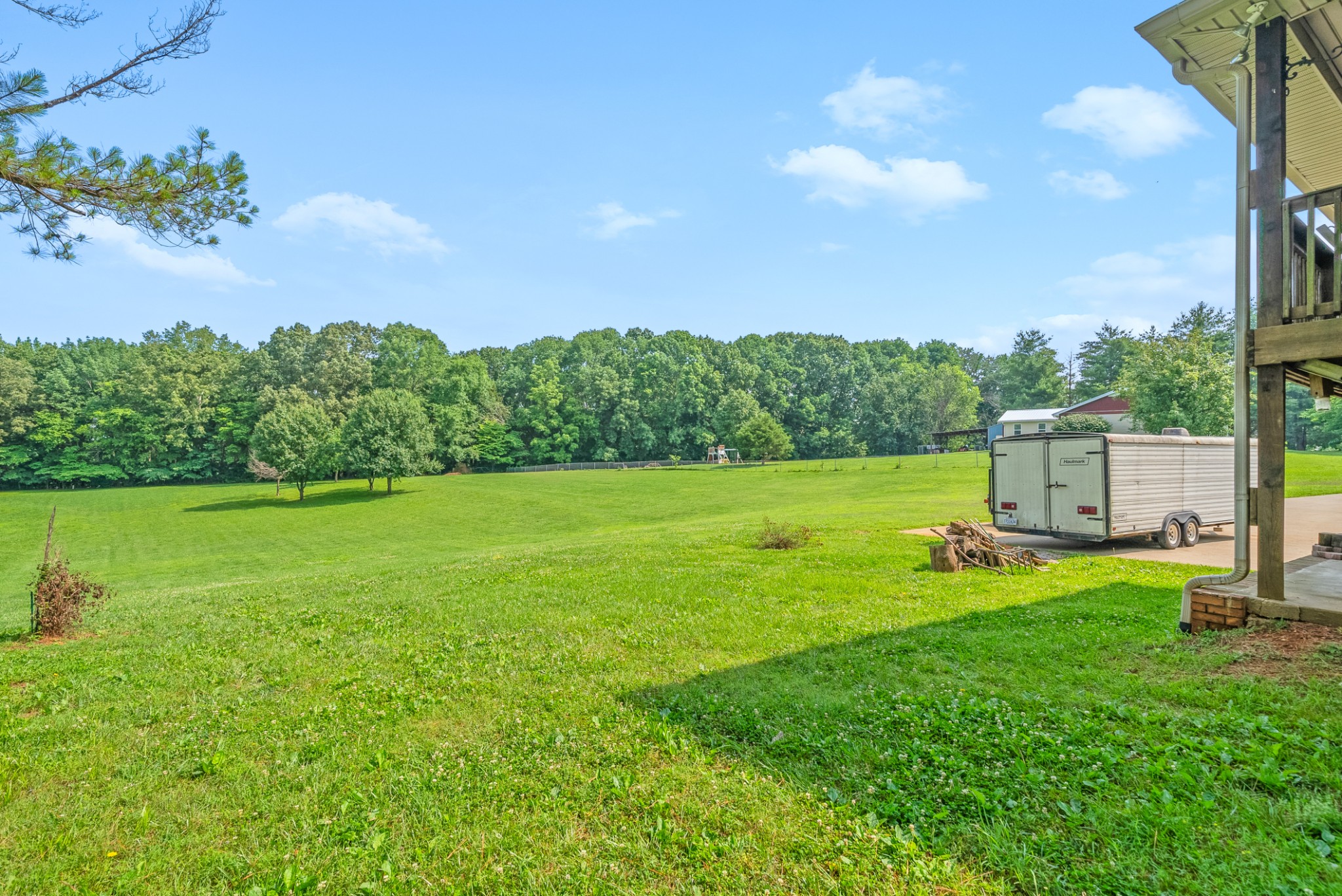 2105 Lock B Road North Clarksville, TN 37043 - Photo 7 of 30 a view of a garden and basketball court