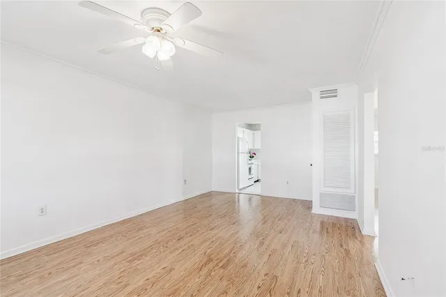 wooden floor in an empty room