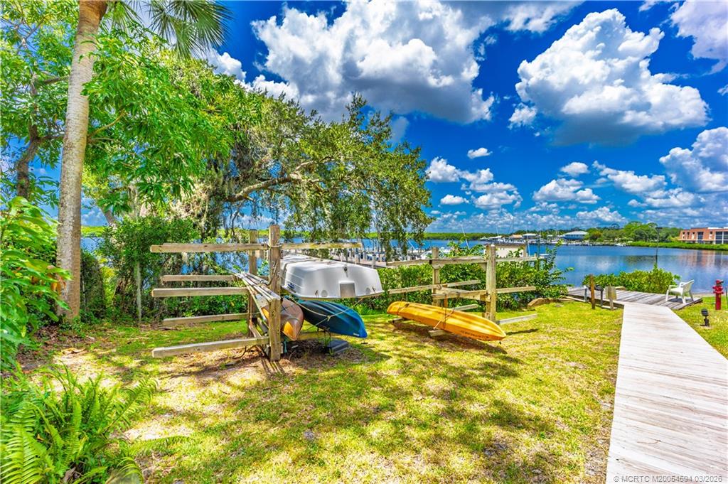 3100 Southeast Pruitt Road, Unit E203 Port St. Lucie, FL 34952 - Photo 28 of 36 Kayak & Canoe storage