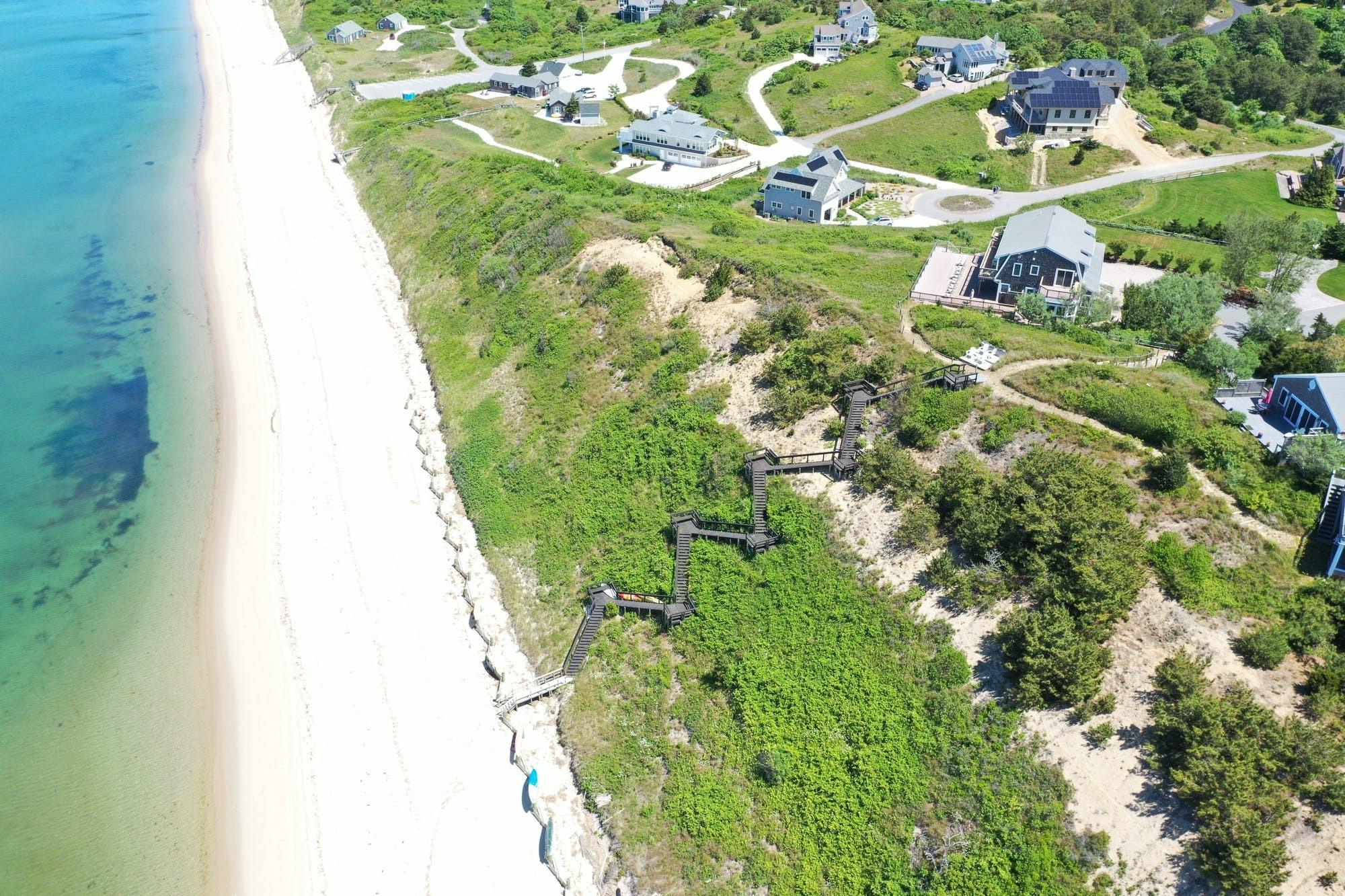 3 Marys Way Truro, MA 02666 - Photo 31 of 37 a bird view of a garden