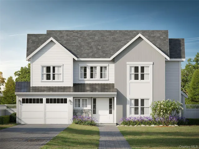 a view of a yard in front view of a house