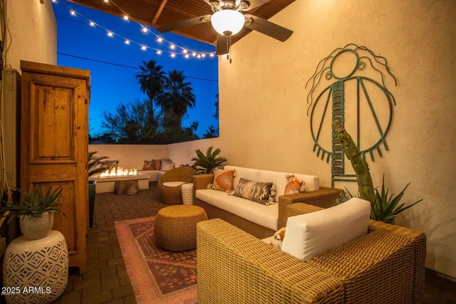 a view of an outdoor space and porch