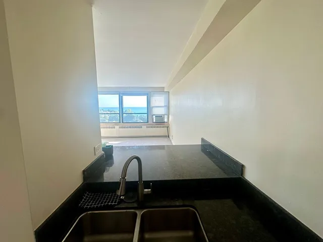 a room with storage and utility