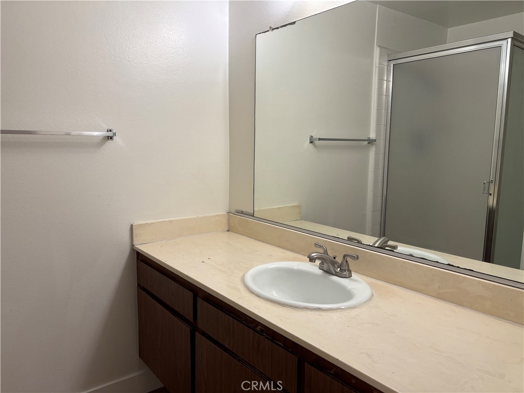 1941 Hillhaven Drive Brea, CA 92821 - Photo 12 of 30 a bathroom with a sink and a mirror
