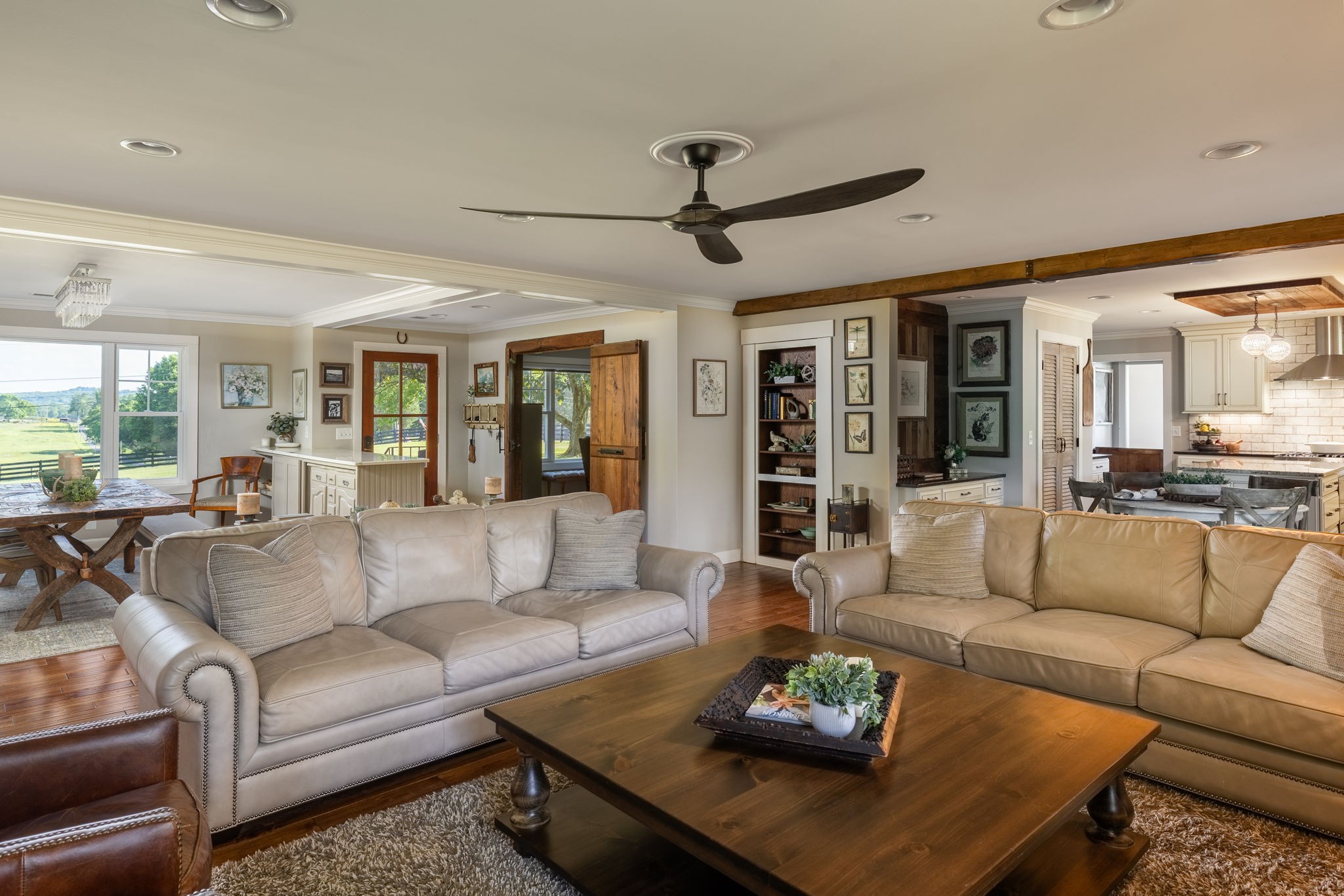 1496 Coleman Road Franklin, TN 37064 - Photo 11 of 73 a living room with furniture and a large window