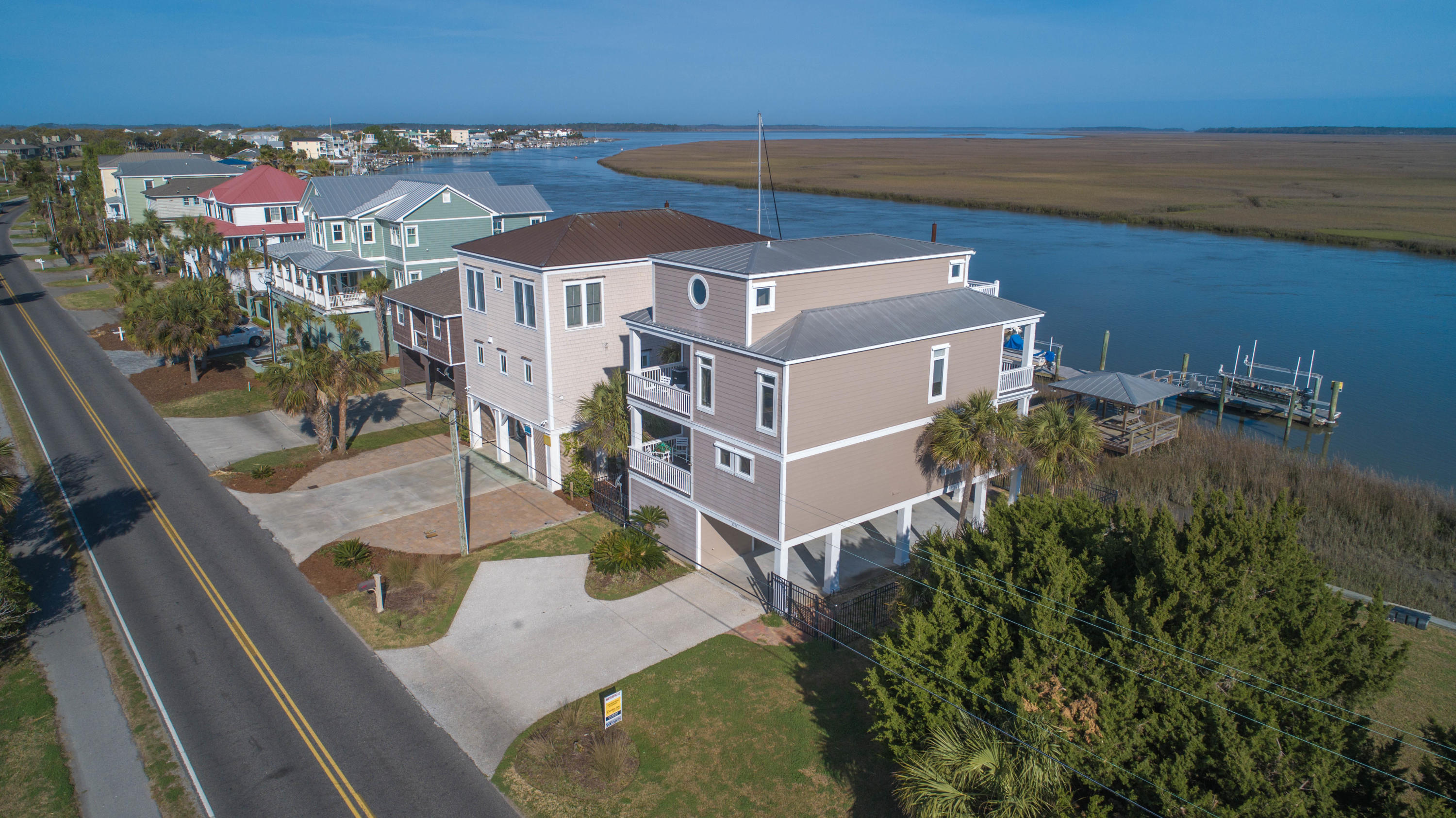 3751 Docksite Road Edisto Beach, SC 29438 - Photo 82 of 89 3751 Docksite Road drone (10)