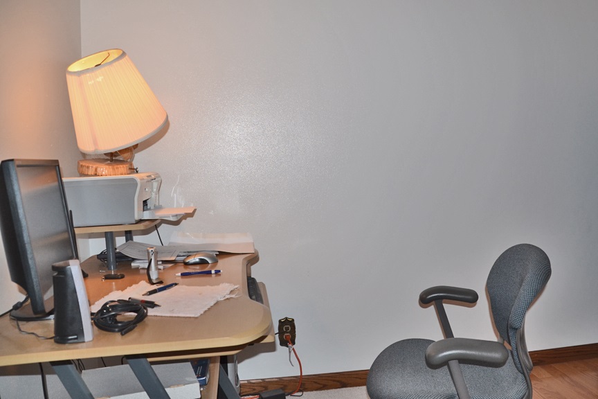 6727 Theodorff Road Pecatonica, IL 61063 - Photo 9 of 16 a view of workspace with wooden floor chairs